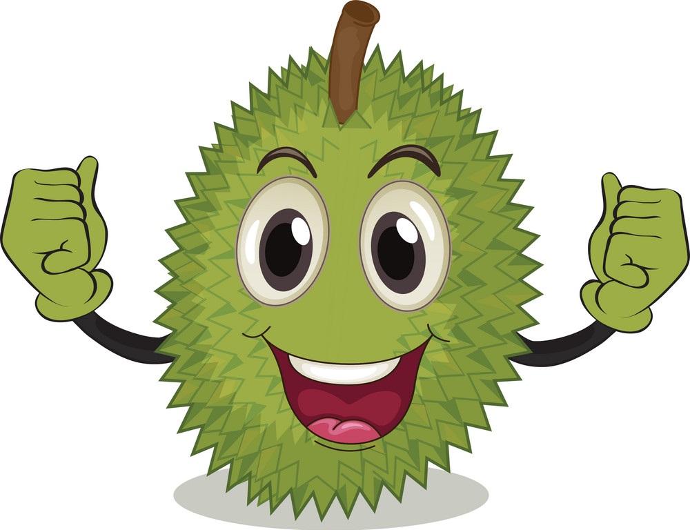 cartoon durian