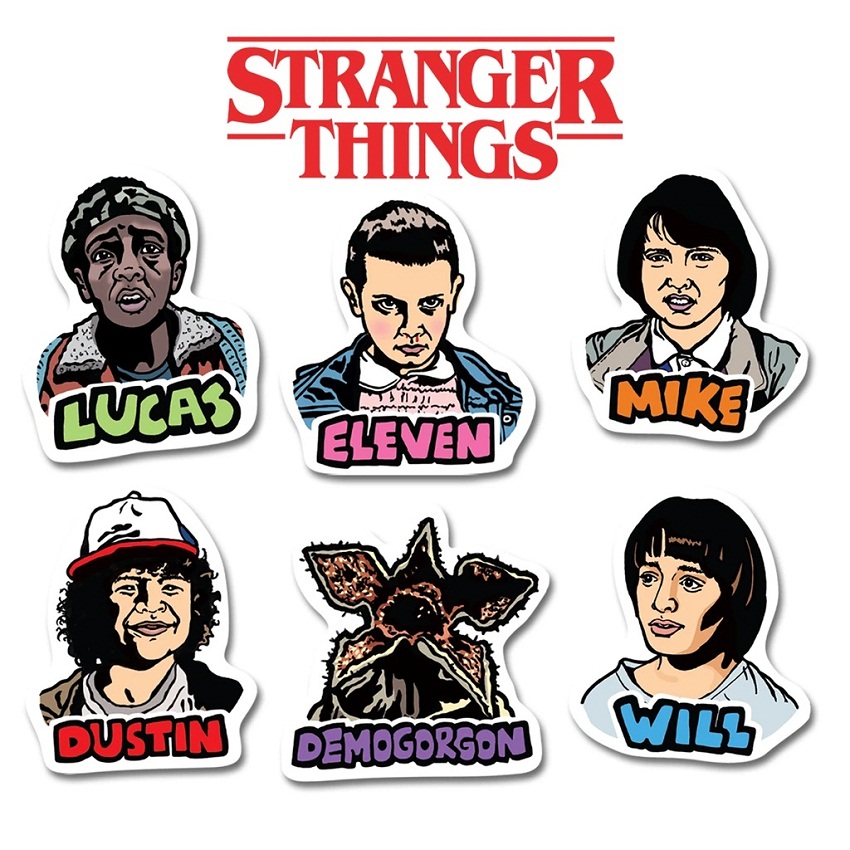 characters stickers