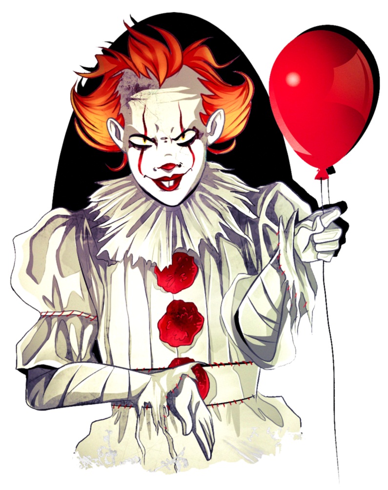 creepy clown pennywise