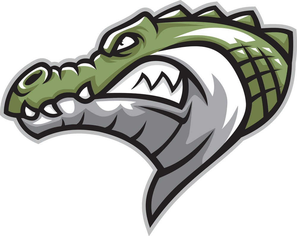 crocodile head mascot