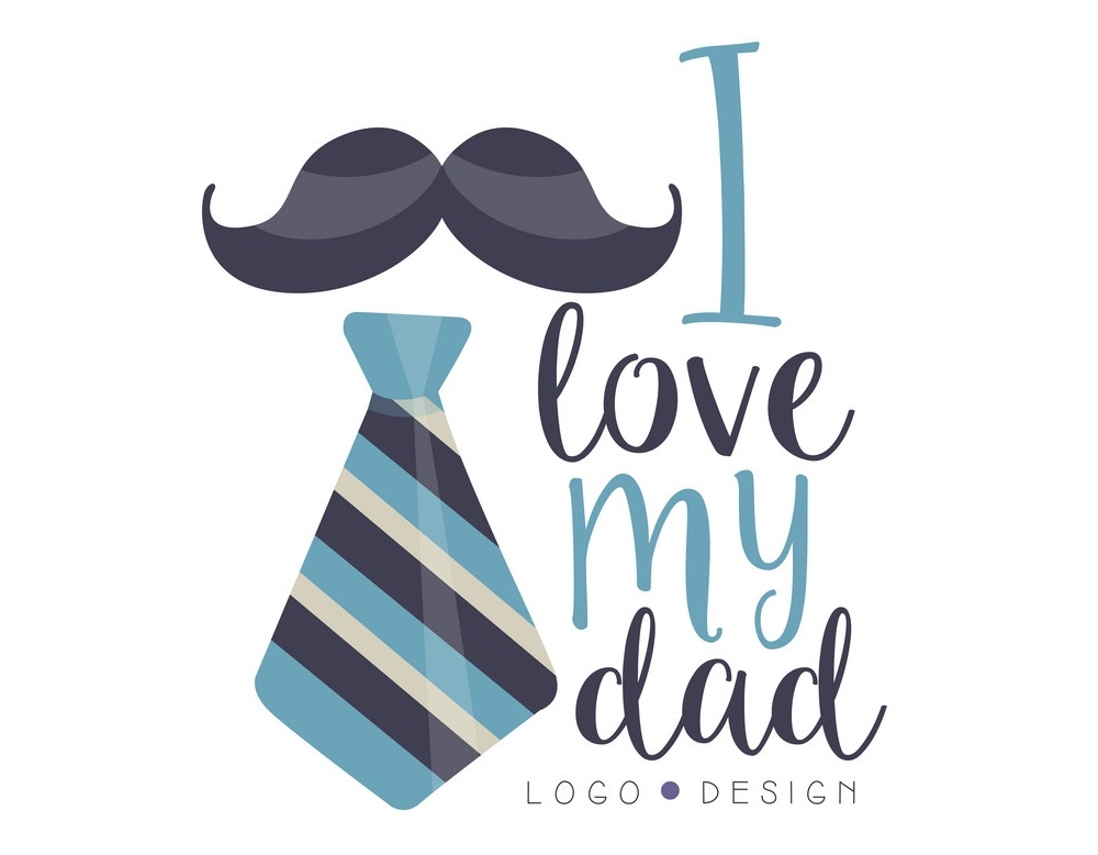 father's day logo design