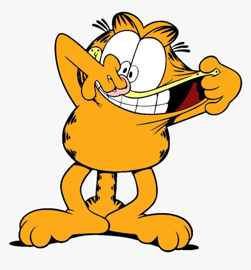 funny face garfield