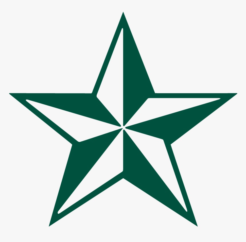 green nautical star