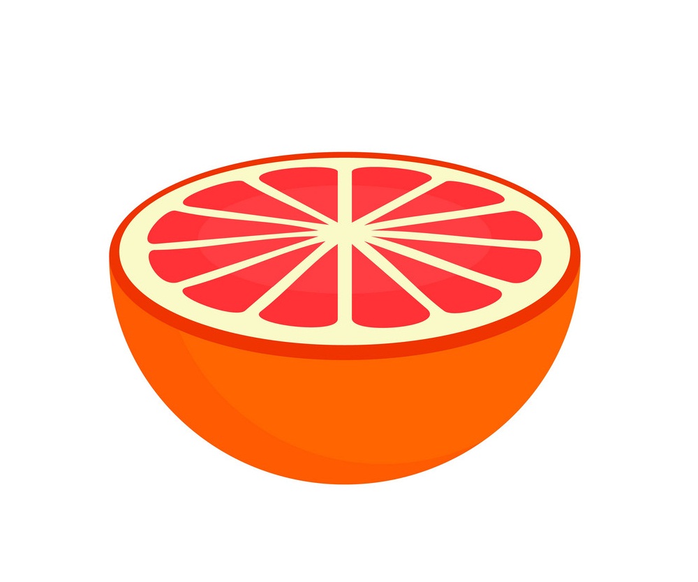 half of grapefruit icon