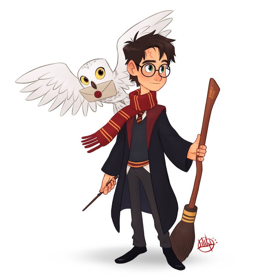 harry and his owl