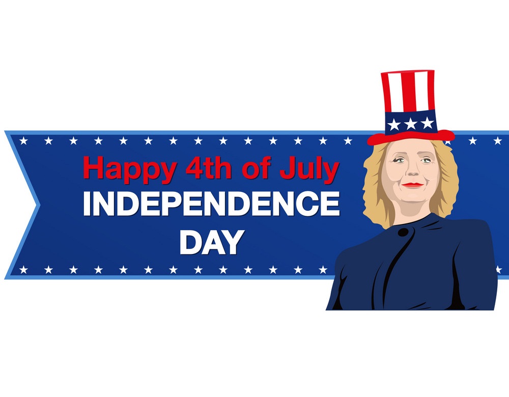 hillary clinton independence day