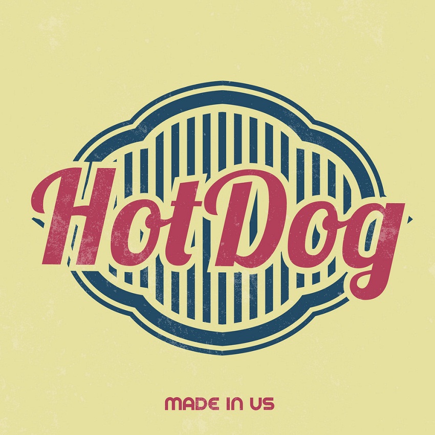 hot dog 50s diner sign