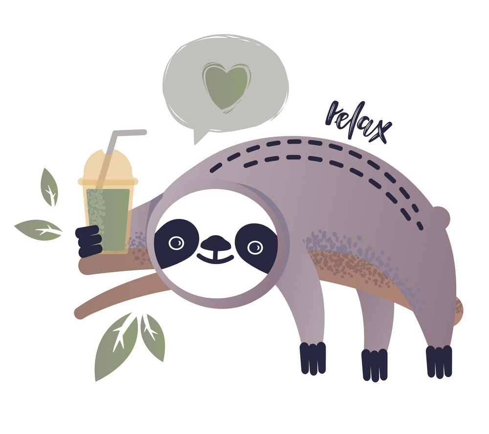 kawaii sloth