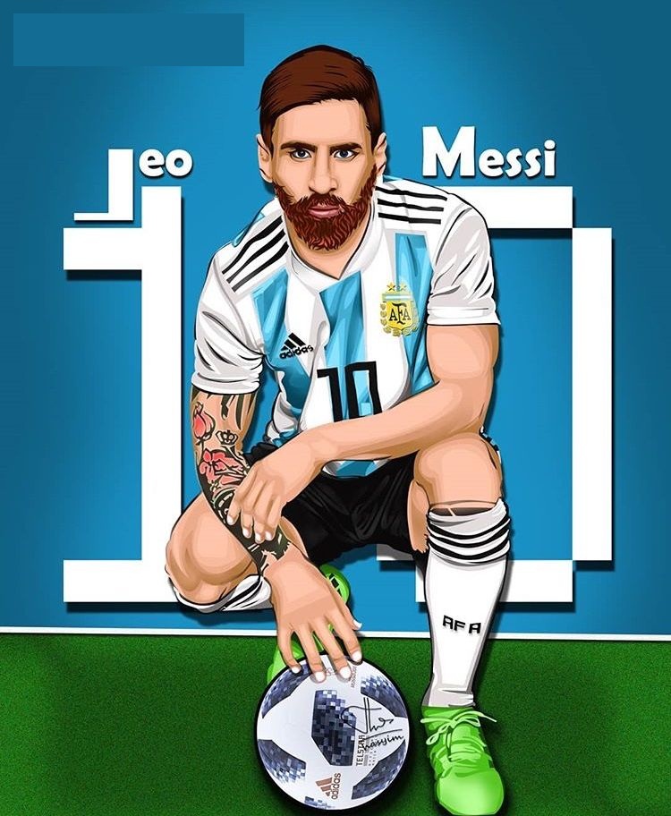 lionel messi with a ball