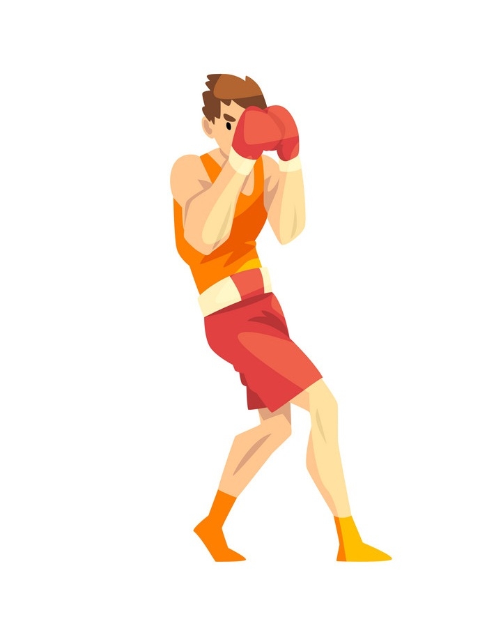 male boxer