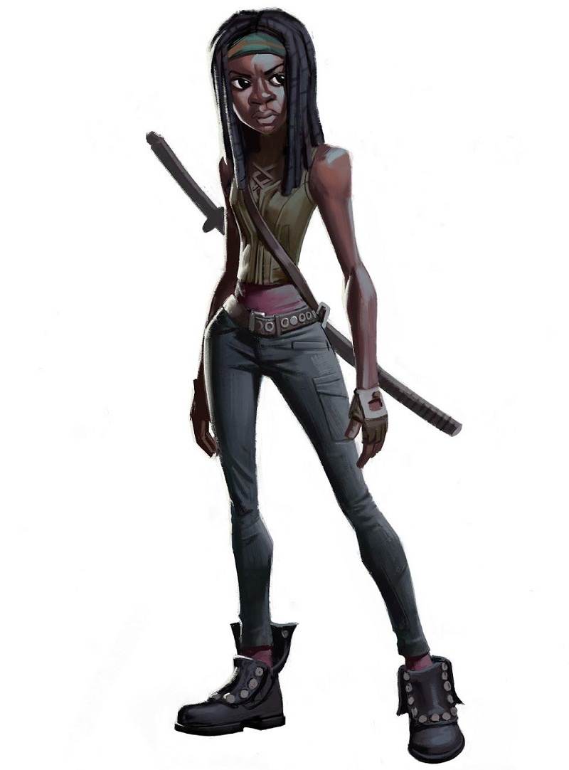 michonne with sword