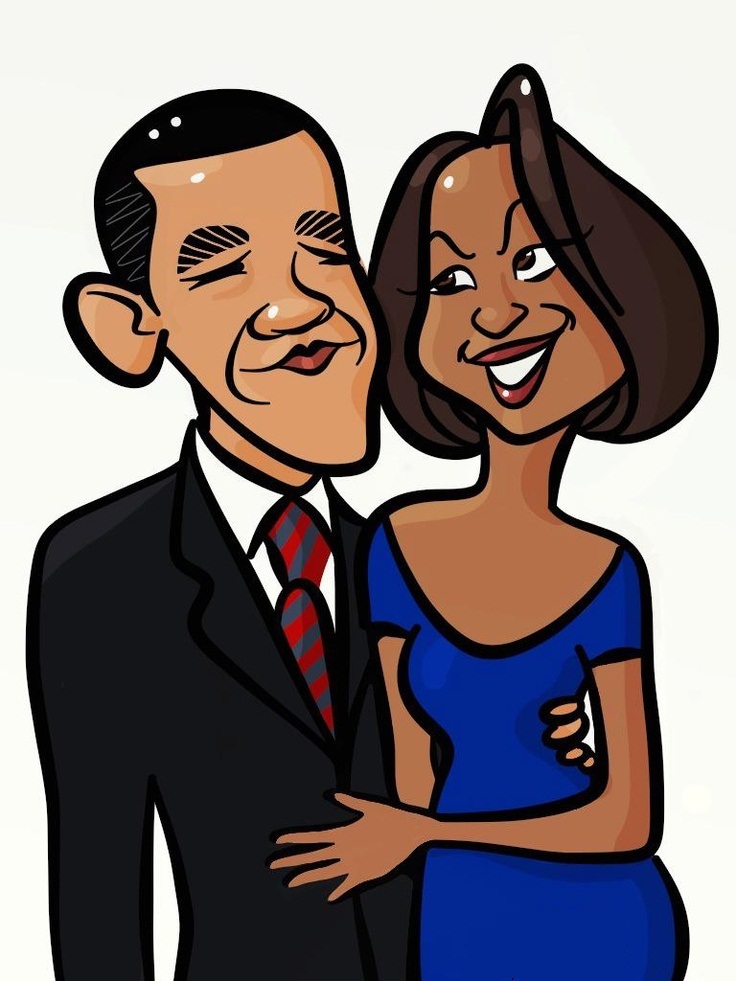 obama and wife