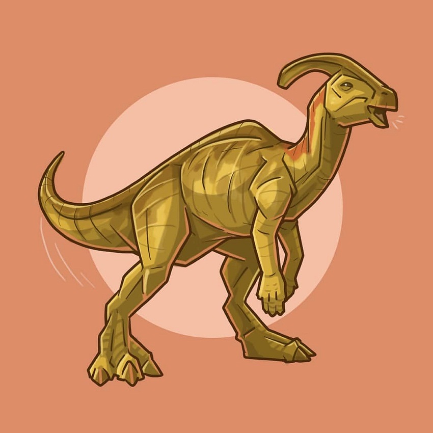 parasaurolophus