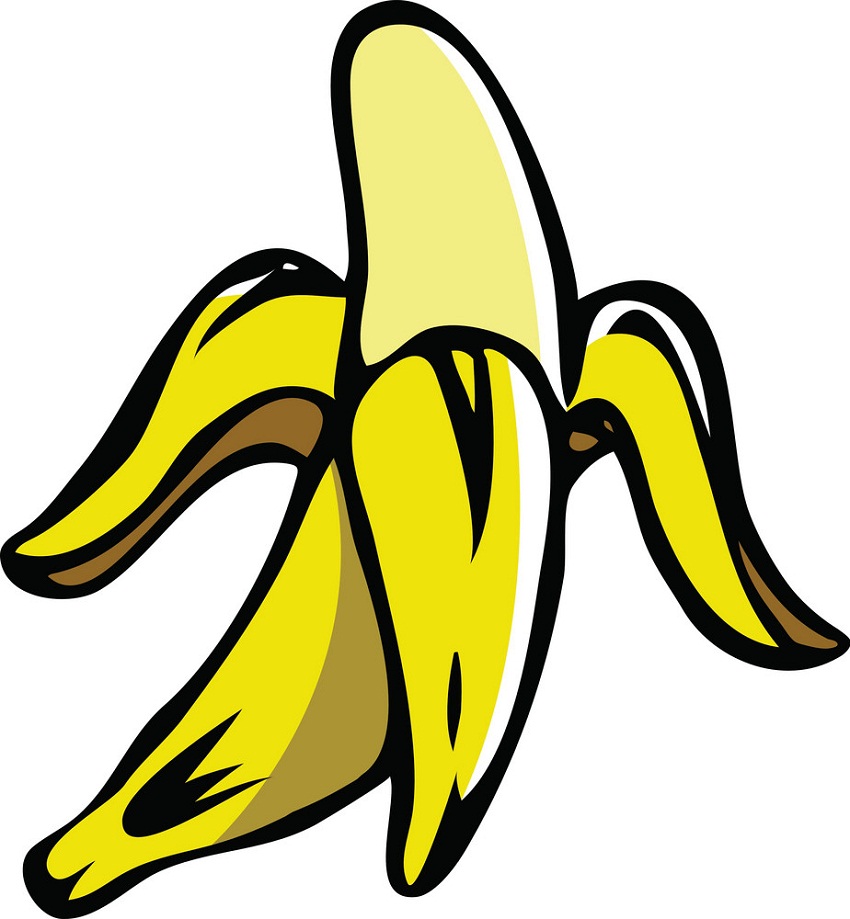 peeled banana 1