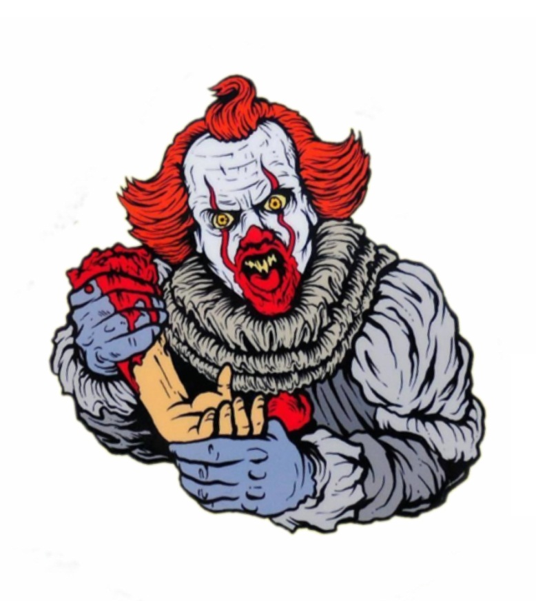 pennywise holding a hand