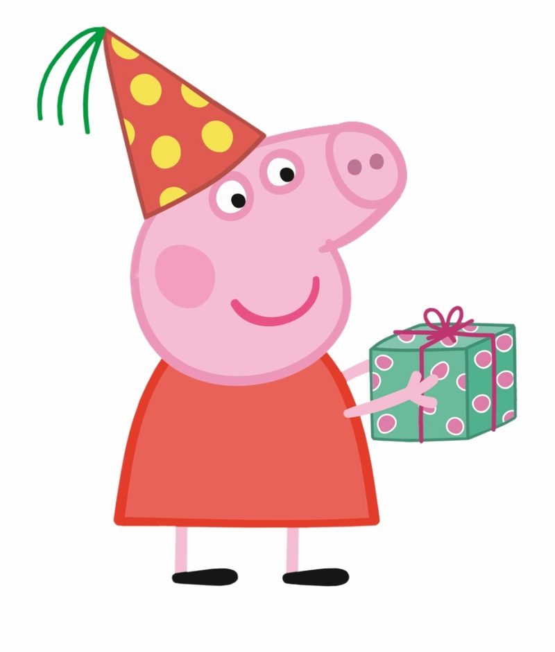 peppa pig and gift
