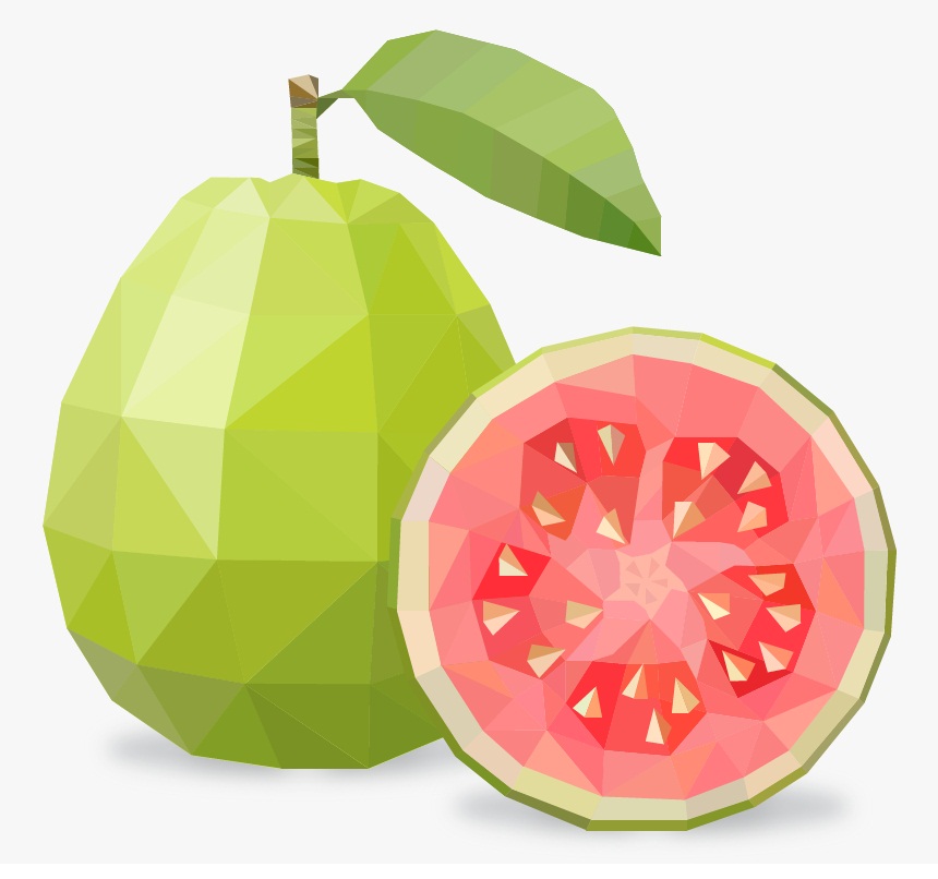 polygon guava fruit