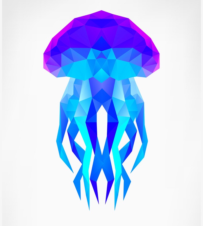 polygon jellyfish 1