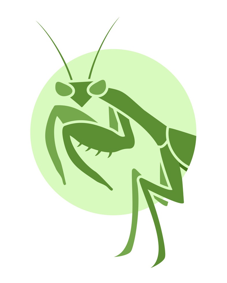 praying mantis logo