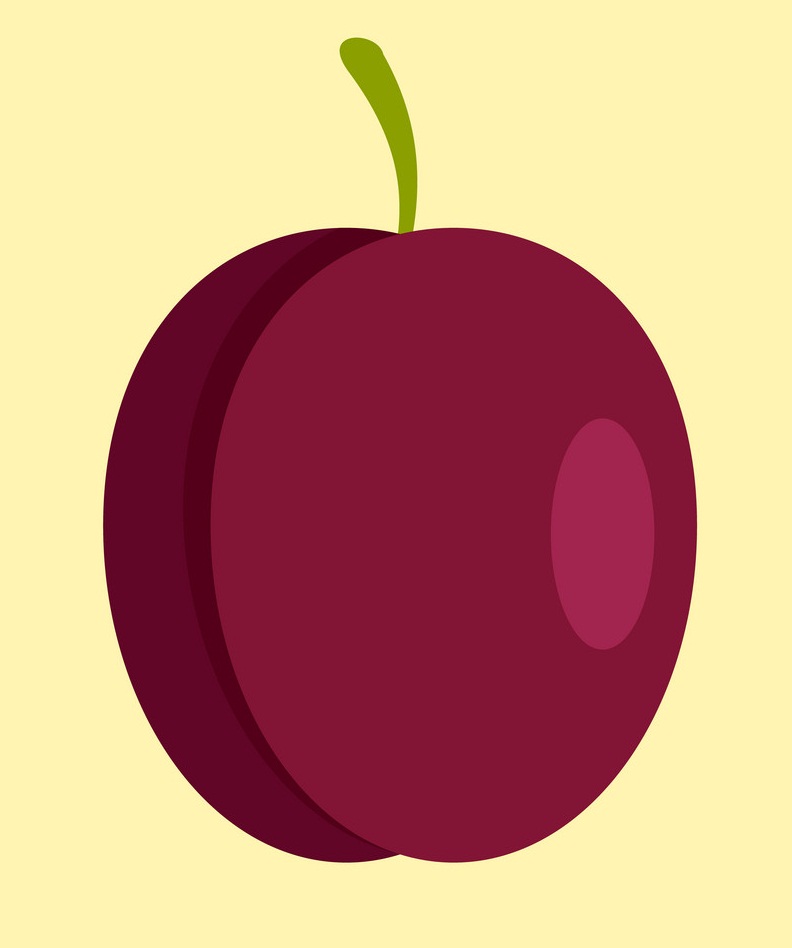 red plum icon