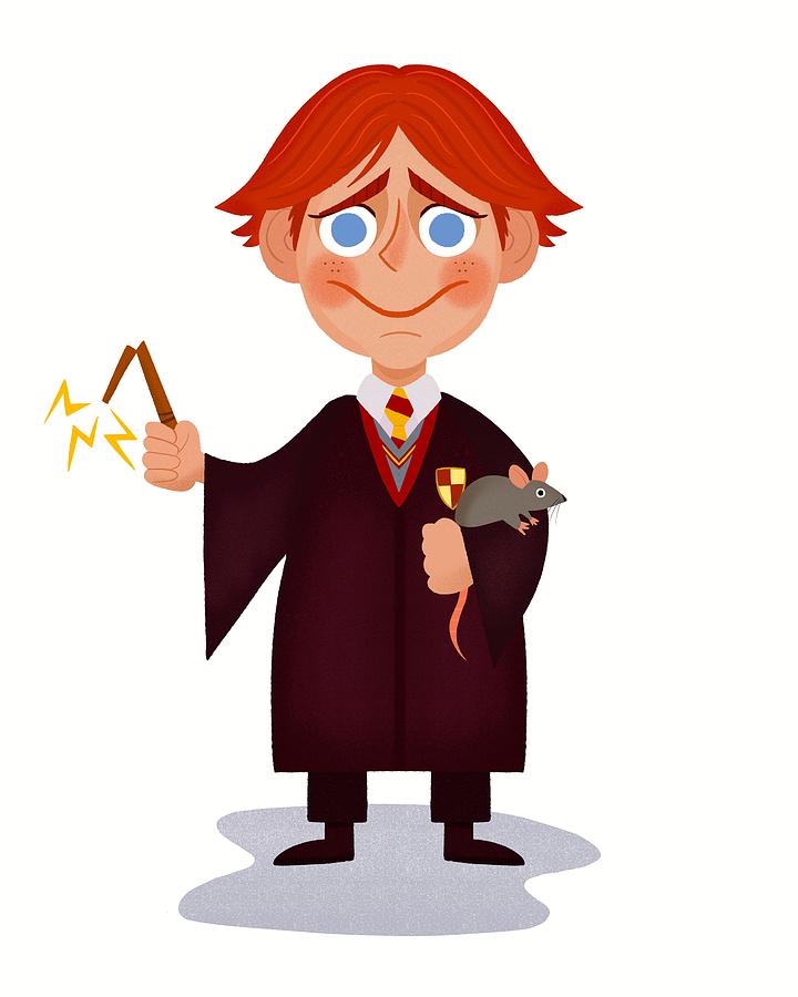 ron weasley and broken magic wand 2