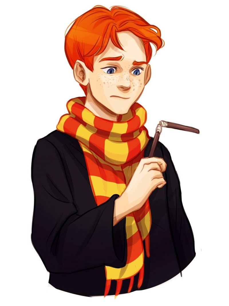 ron weasley and broken magic wand