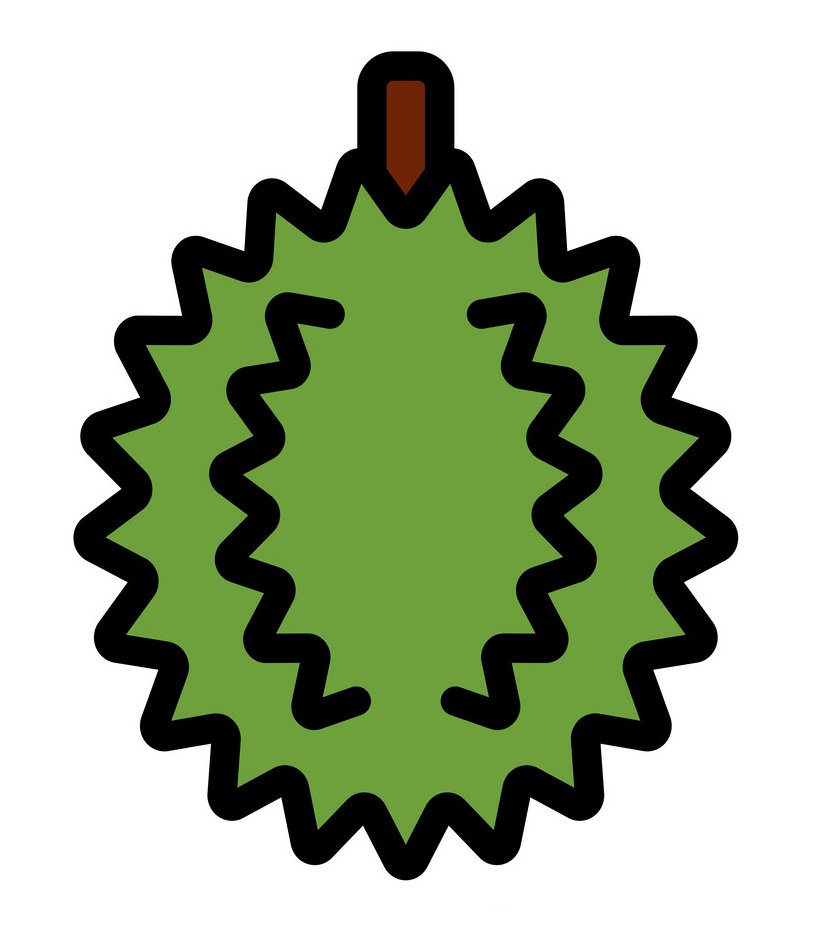 simple durian icon