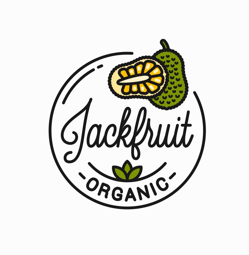 simple jackfruit logo