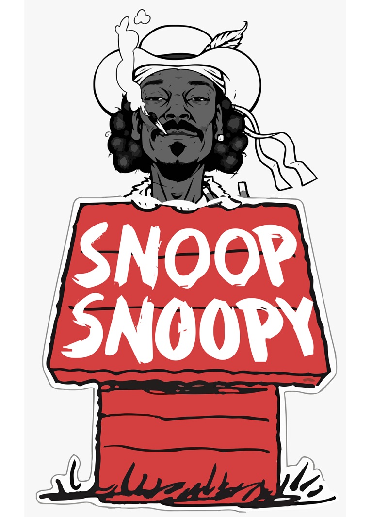 snoop dogg with snoopy house