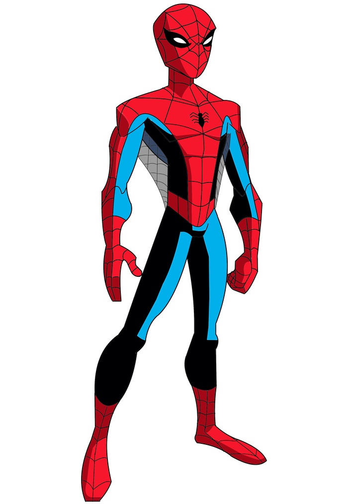 spider man with cool suit