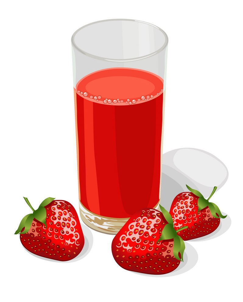 srawberry juice