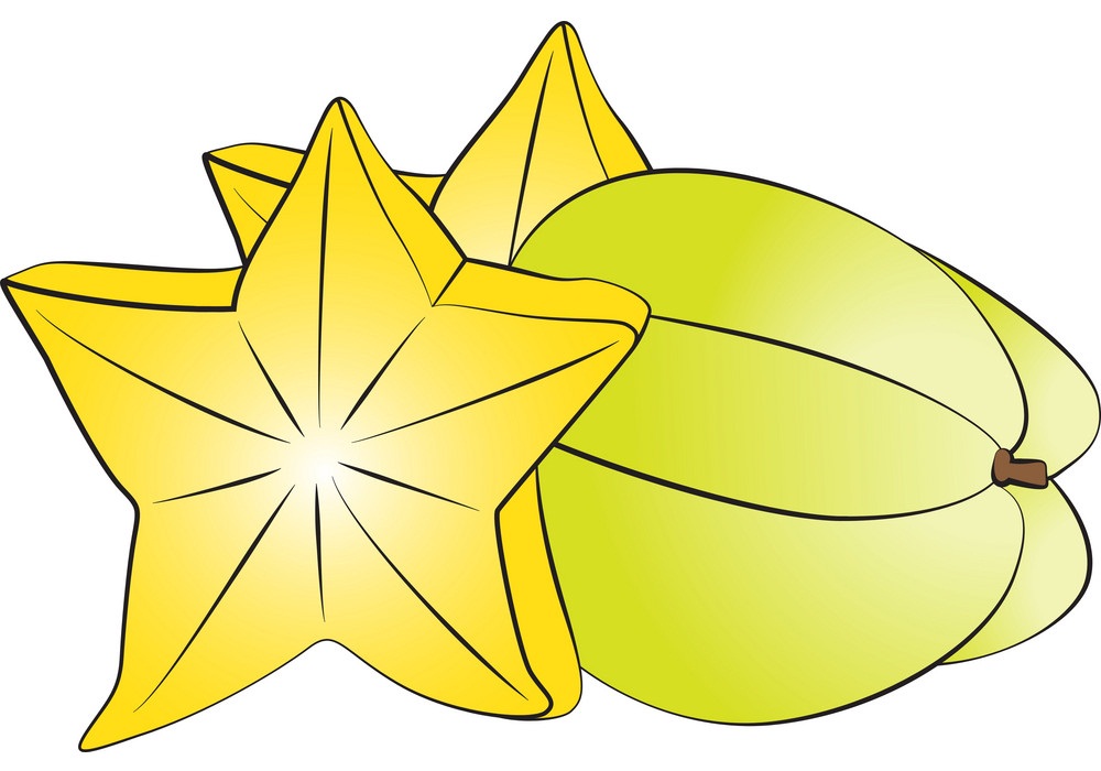 star fruit and slices