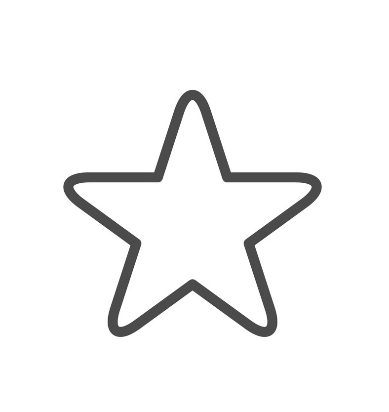 star outline 1