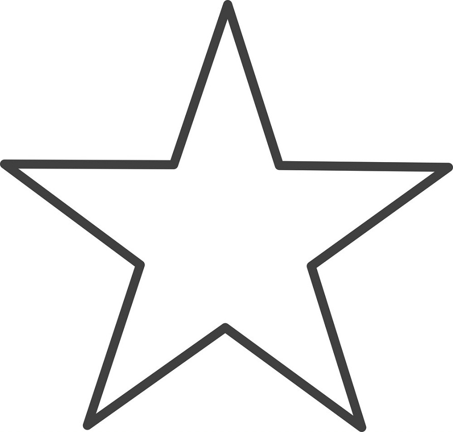 star outline 3