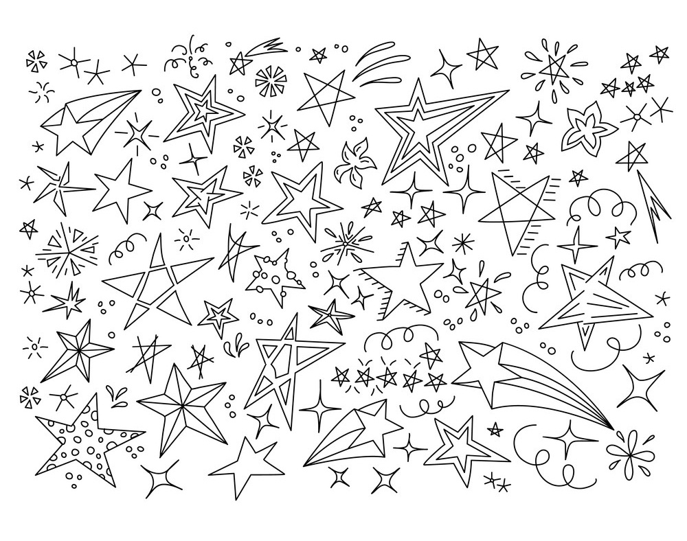 stars outline 1