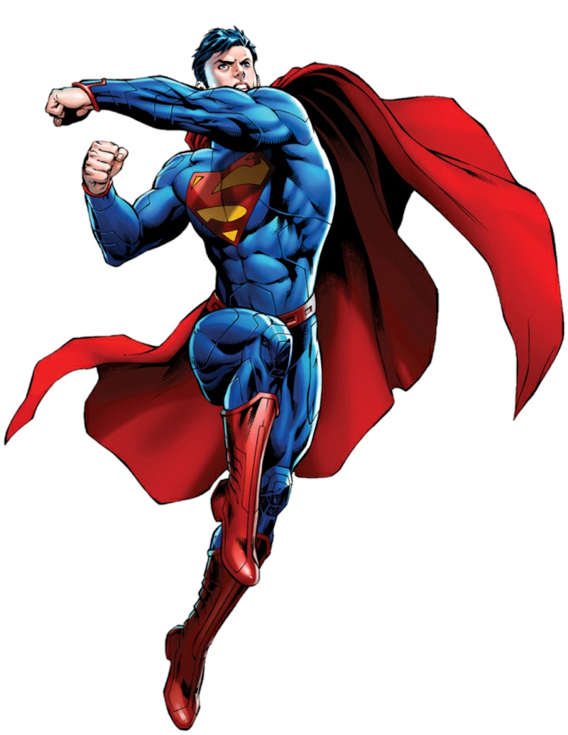 superman punching