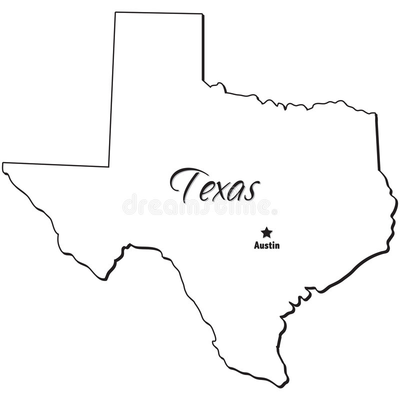 texas outline 4