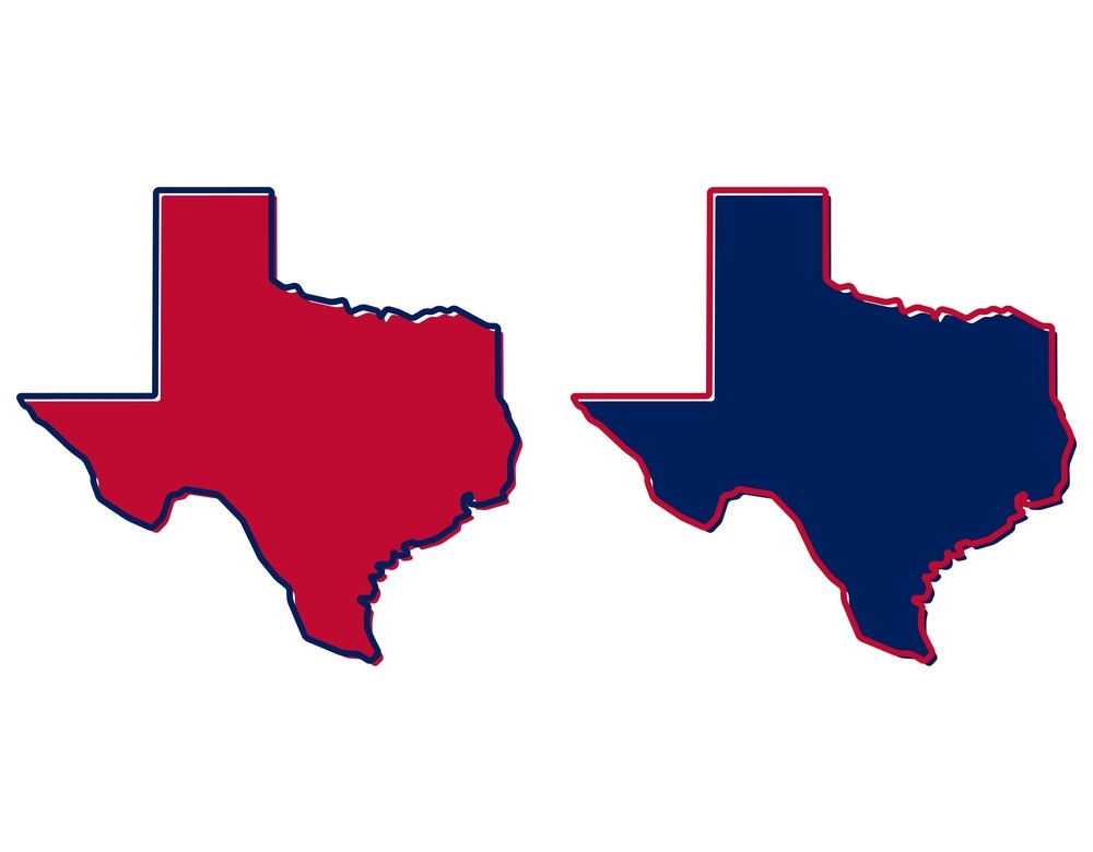 texas outline fill and stroke