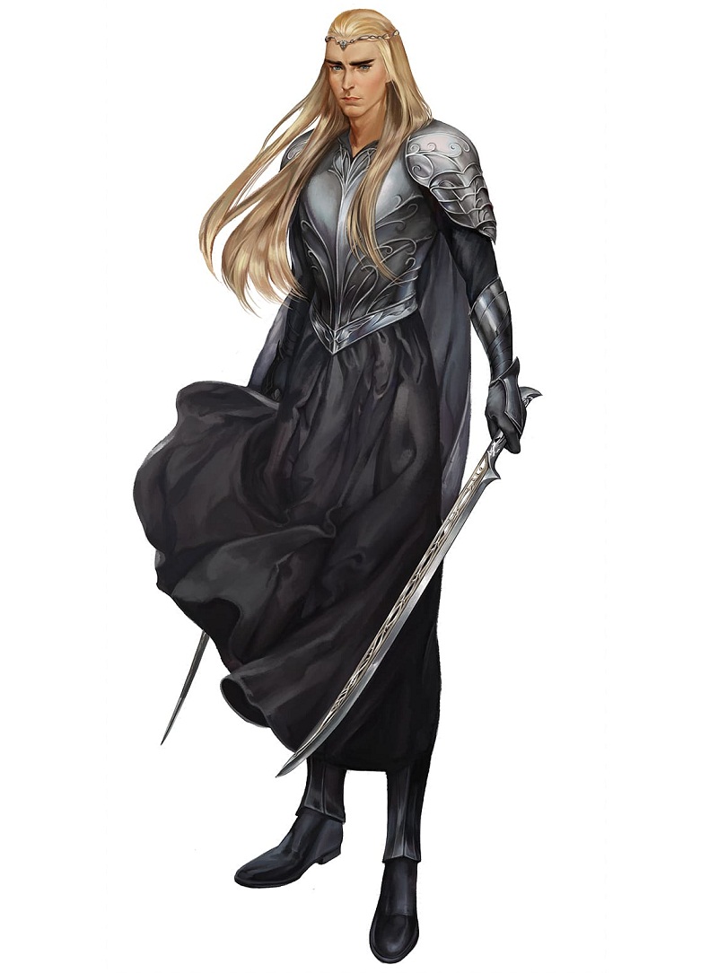 thranduil with two swords