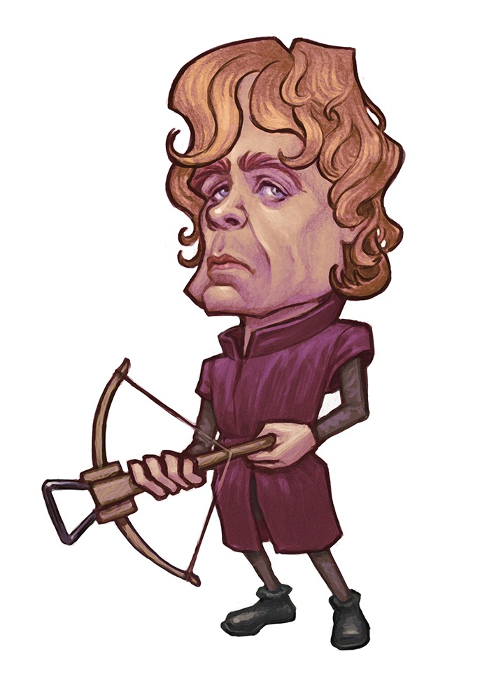 tyrion lannister with crossbow