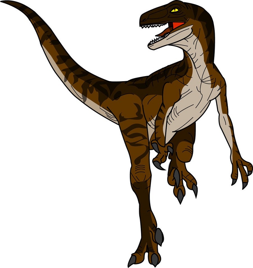 velociraptor running