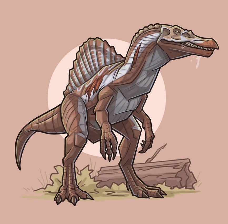 wild spinosaurus