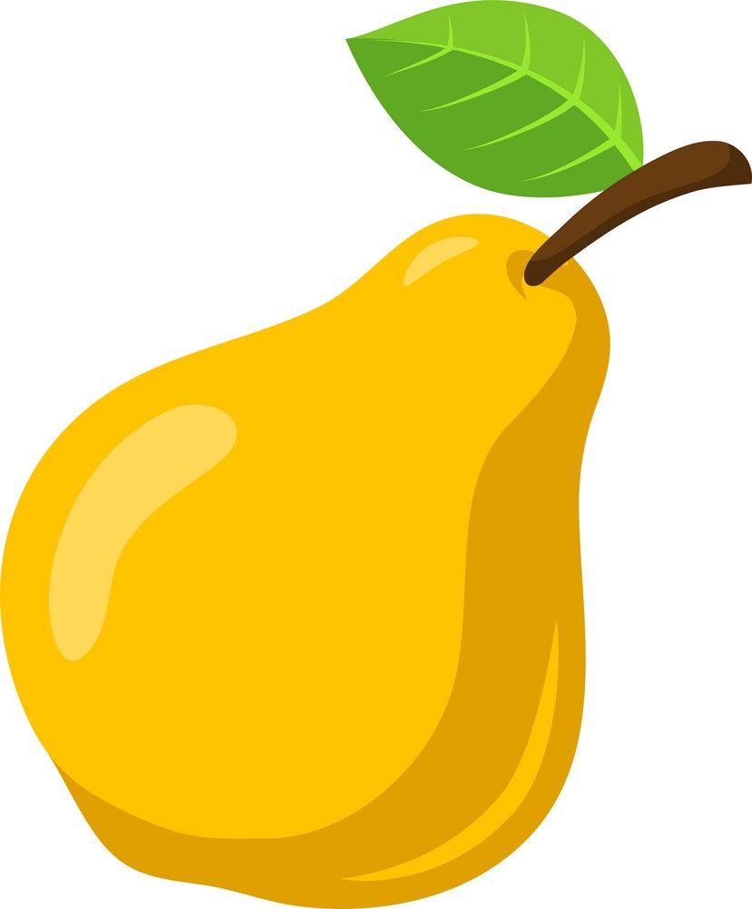 yellow pear fruit