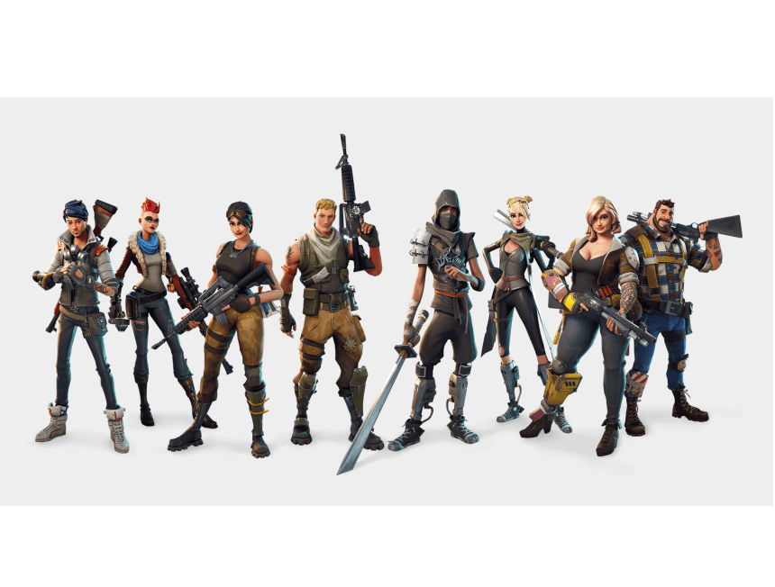 Fortnite Characters clipart free