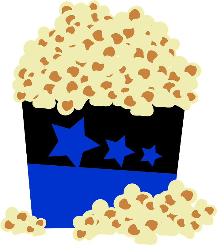 Free Popcorn clipart for kid