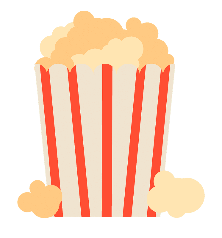 Free Popcorn clipart images