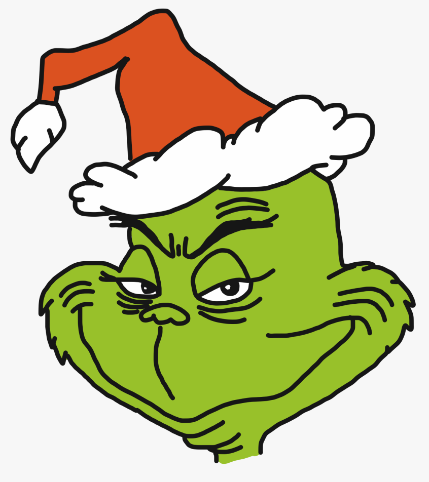 Grinch Face clipart