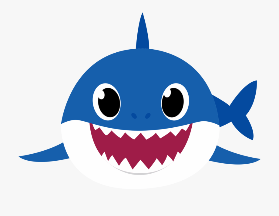Happy Baby Shark clipart