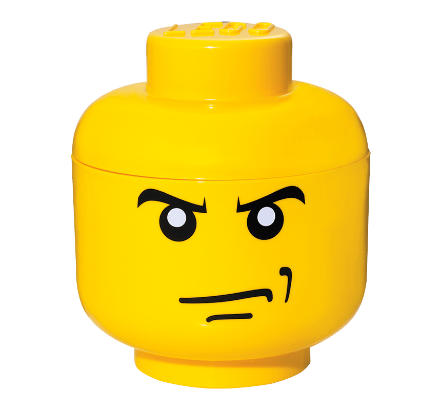 Lego Head clipart transparent