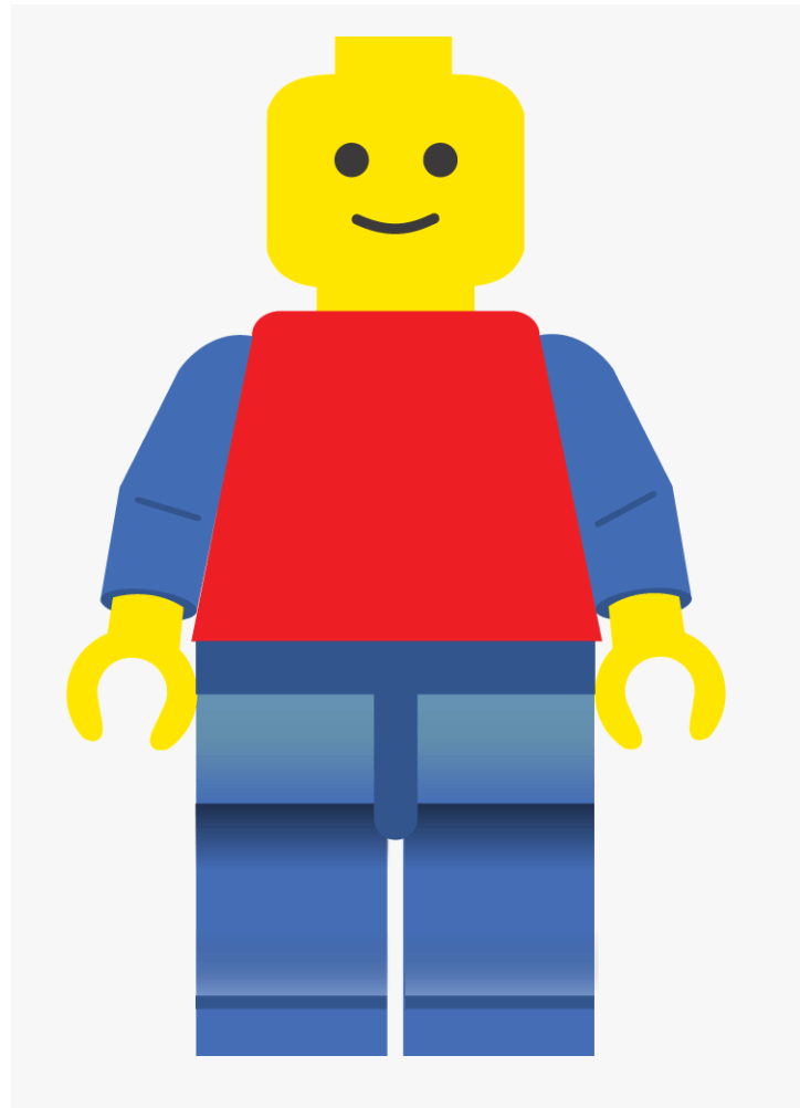 Lego Man clipart free